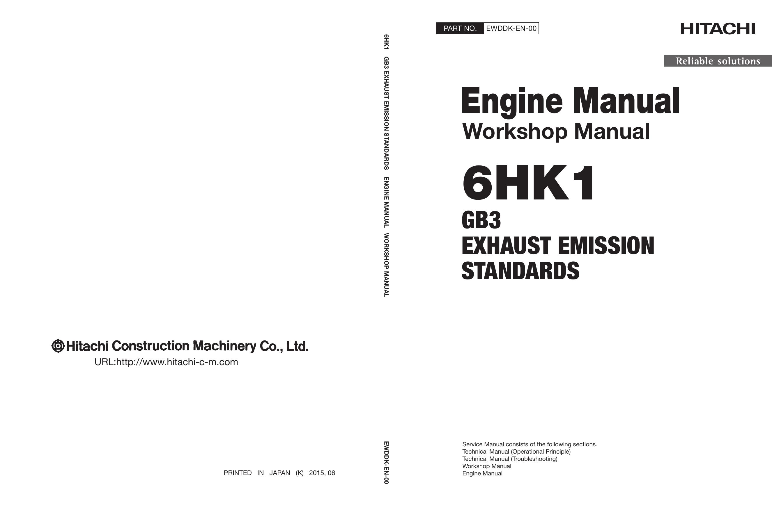 6HK1 Engine Manual (Workshop Manual)